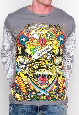 Ed Hardy shirts men-542